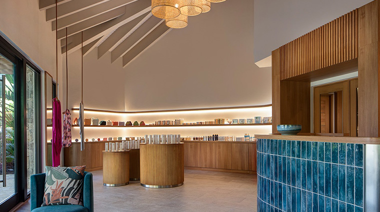 the spa at peter island entry retail