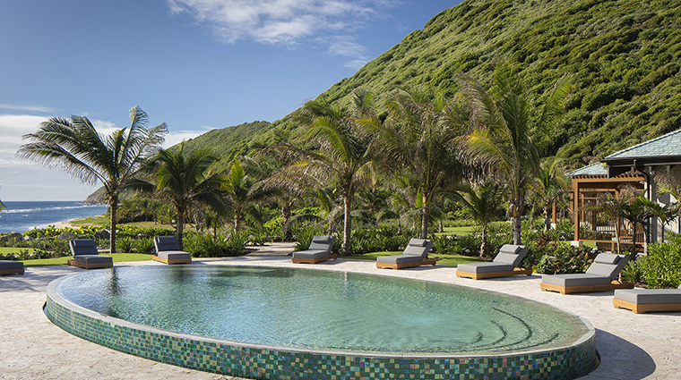 the spa at peter island pool
