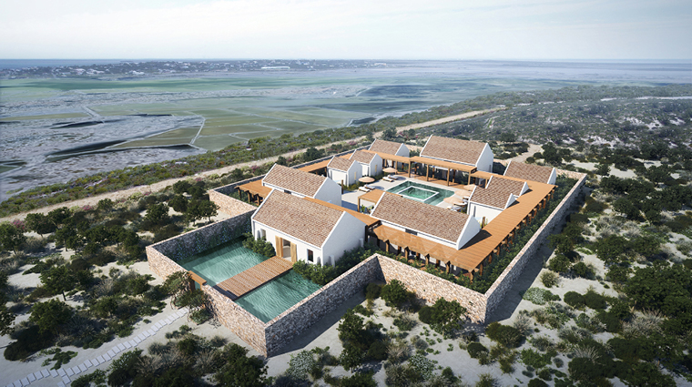 salterra a luxury collection resort and spa aerial