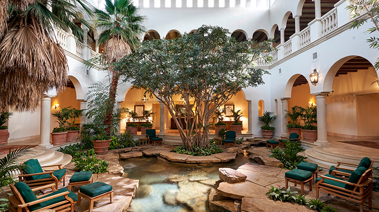 the spa at sea island garden atrium