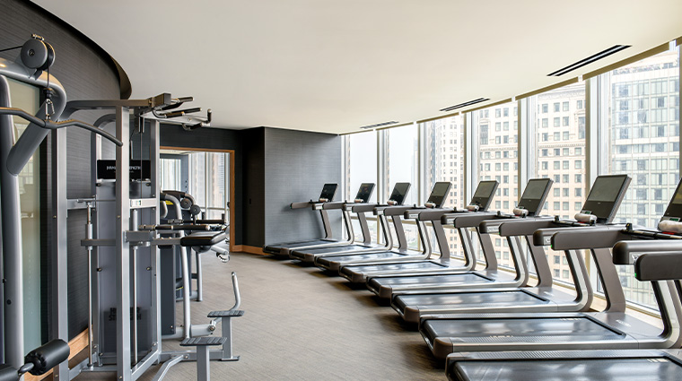 the spa at trump chicago gym machines
