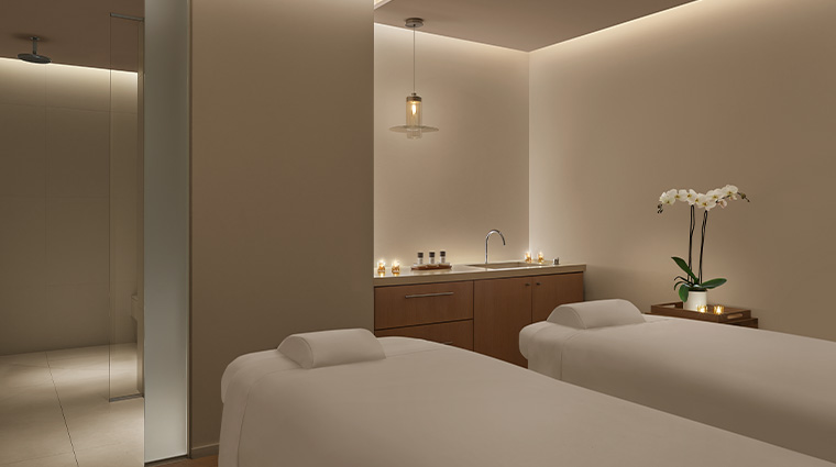 the spa at west hollywood edition couples treatment room