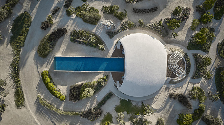 the spa shebara aerial