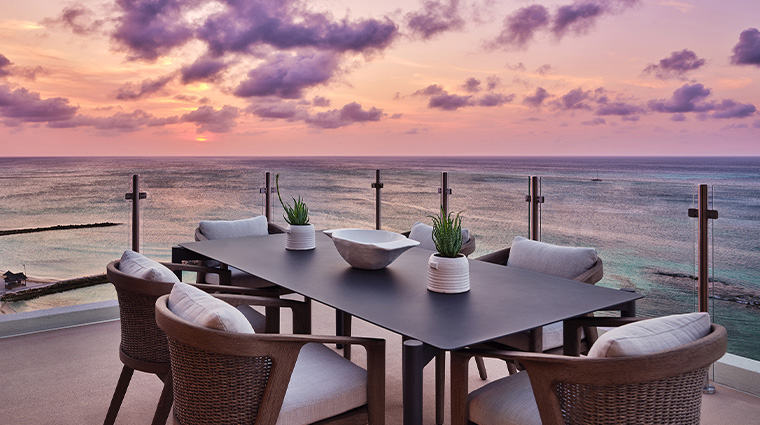 the st regis aruba resort carolina astor suite terrace