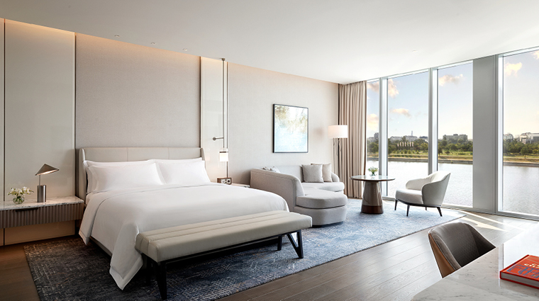 the st regis belgrade junior suite bedroom