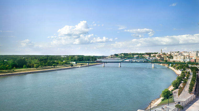 the st regis belgrade river view old city