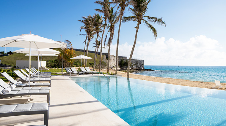 the st regis bermuda resort poolside