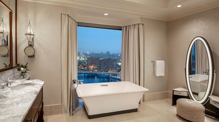 the st regis cairo apartment bathroom