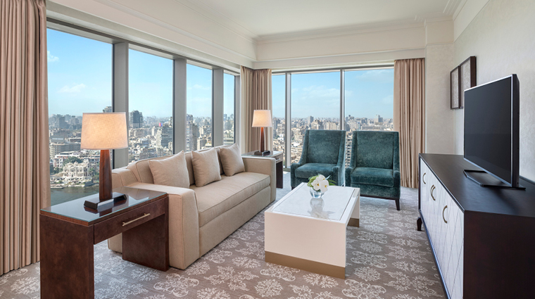 the st regis cairo living room apartment