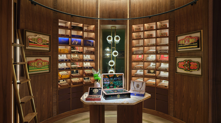 the st regis cap cana resort humidor cigar club
