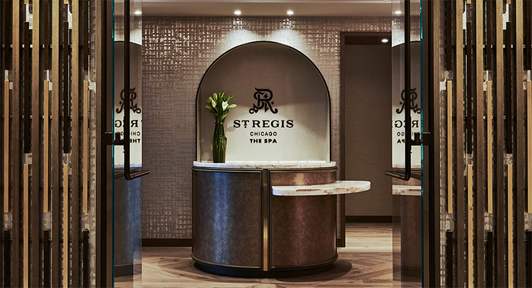 the st regis chicago spa loby