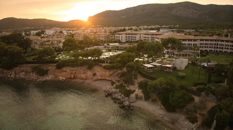 the st regis mardavall mallorca resort aerial