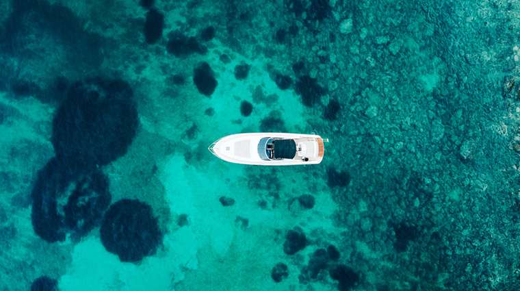 the st regis mardavall mallorca resort ocean aerial