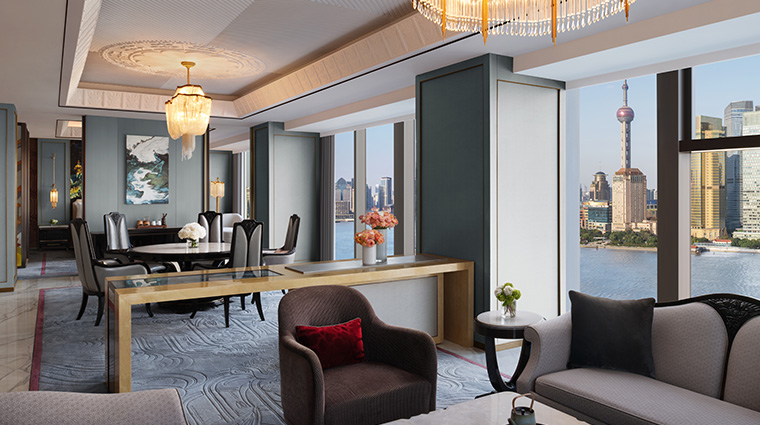 the st regis on the bund shanghai John Jacob Astor Livingroom