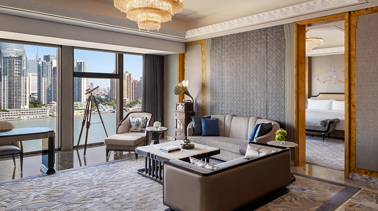 the st regis on the bund shanghai Metropolitan Livingroom