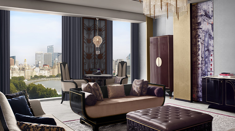 the st regis on the bund shanghai caroline astor suite living room