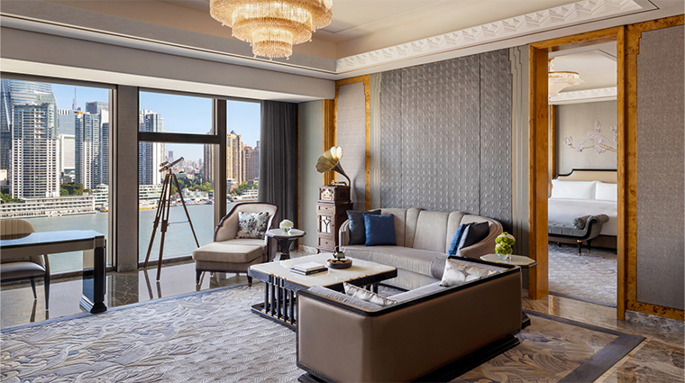 the st regis on the bund shanghai metropolitan suite livingroom
