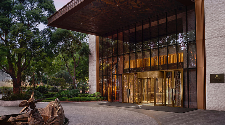 the st regis on the bund shanghai porte cochere