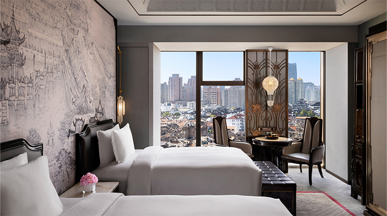 the st regis on the bund shanghai yu garden view twin room