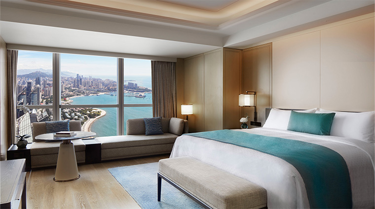 the st regis qingdao skyline ocean view king