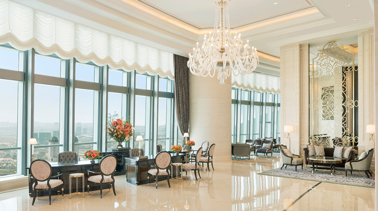 the st regis zhuzai lobby reception