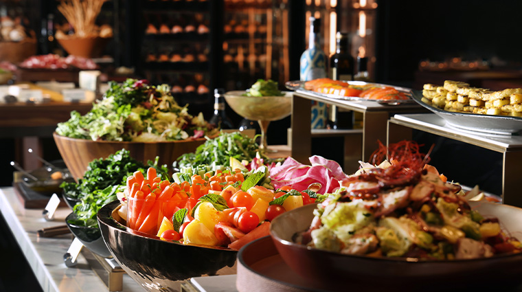 the steak house salad bar