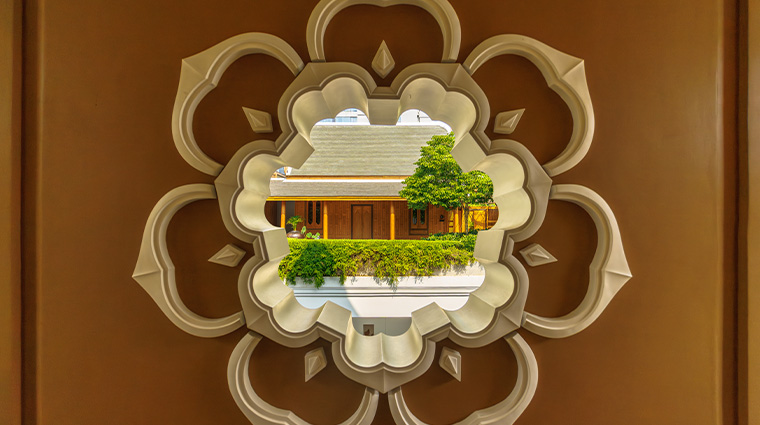 the sukhothai spa design detail