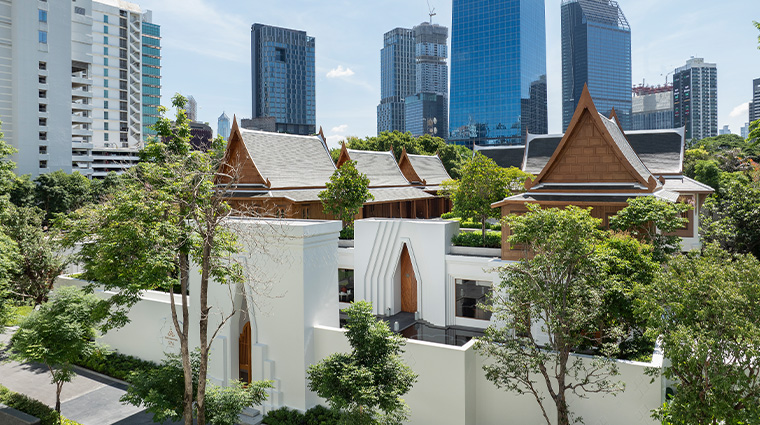 the sukhothai spa exterior