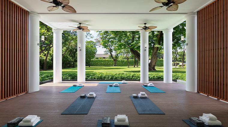 the sukhothai spa yoga