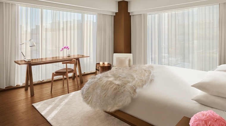 the tokyo edition ginza penthouse bedroom