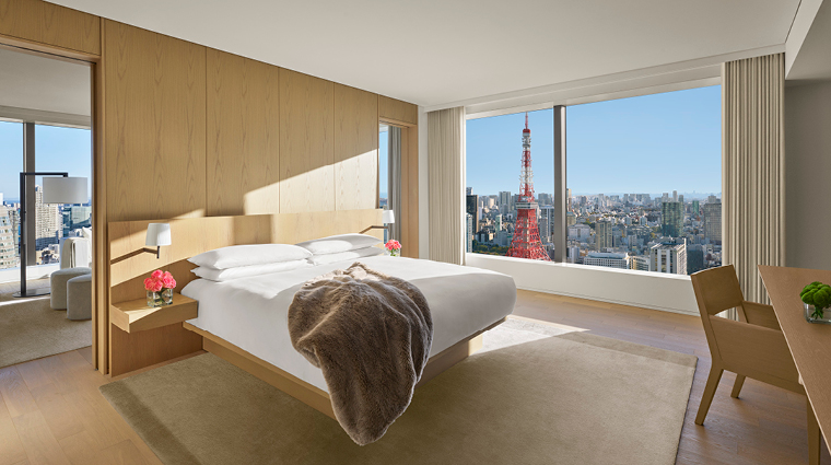 the tokyo edition toranomon tower suite bedroom