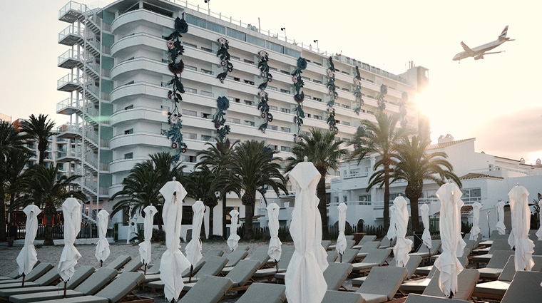 the unexpected ibiza hotel exterior