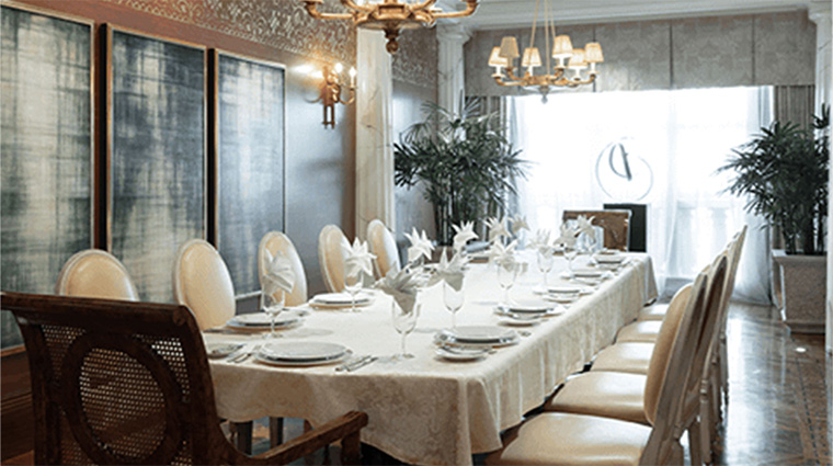 the villas caesars palace constantine dining room