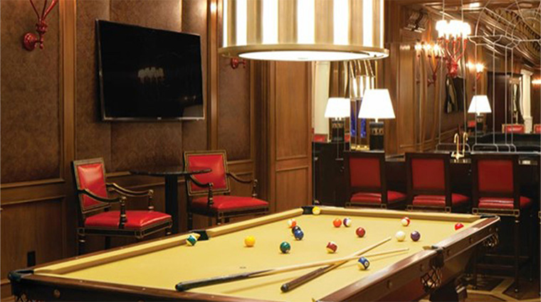 the villas caesars palace villa 8883 titus billiard room and west bar