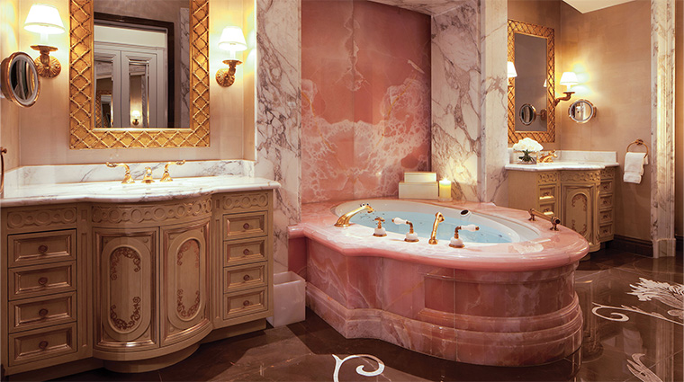 the villas caesars palace villa 8883 titus master bathroom