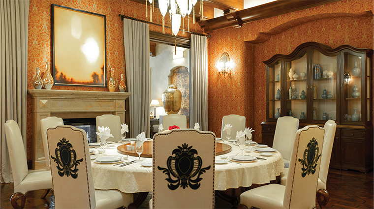 the villas caesars palace villa 8887 marcus aurelius dining room