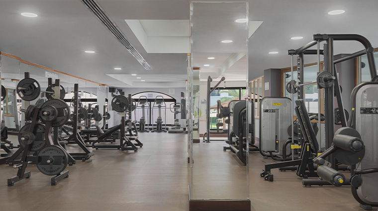 the westin dragonara resort fitness studio