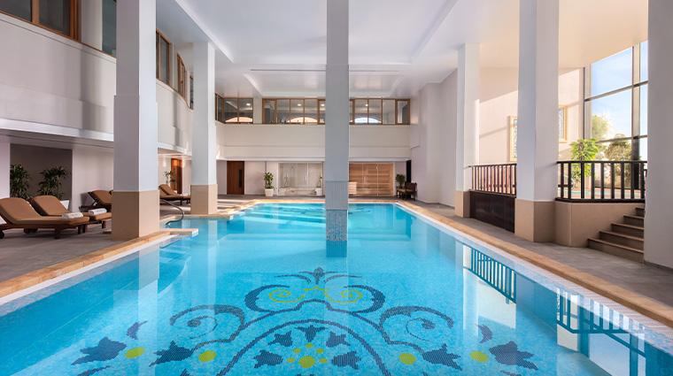 the westin dragonara resort indoor pool