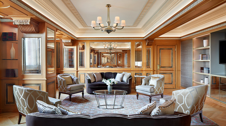 the westin palace milan diplomatic suite private living room