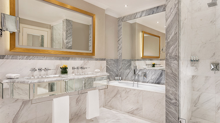 the westin palace milan marble bathroom