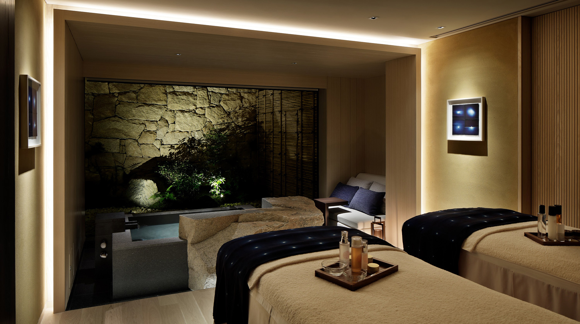 Thermal Spring Spa at HOTEL THE MITSUI KYOTO, A Luxury Collection Hotel ...