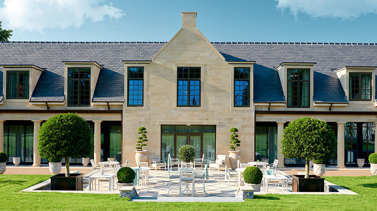 three graces spa at grantley hall spa courtyard