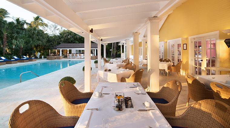 tortuga bay puntacana resort club outdoor dining