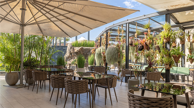 tribe hotel jiko restaurant outdoor seating