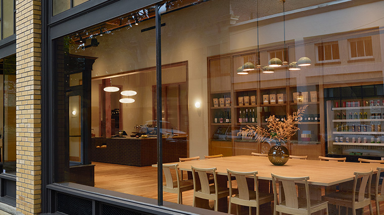 tributary hotel and spa coffee market corner