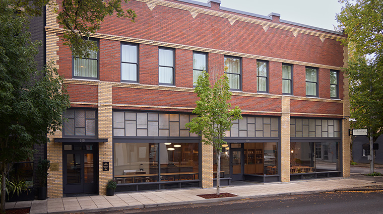 tributary hotel and spa exterior