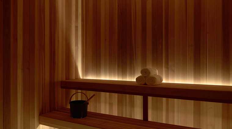 tributary hotel and spa sauna