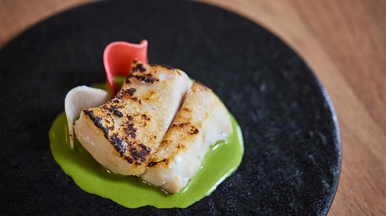 tributary hotel and spa sea second course