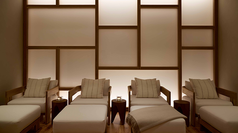 tributary hotel and spa wellness lounge