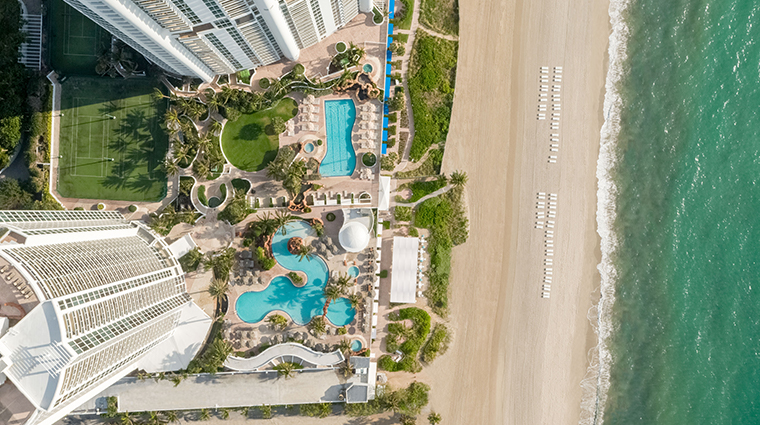 trump international beach resort miami drone